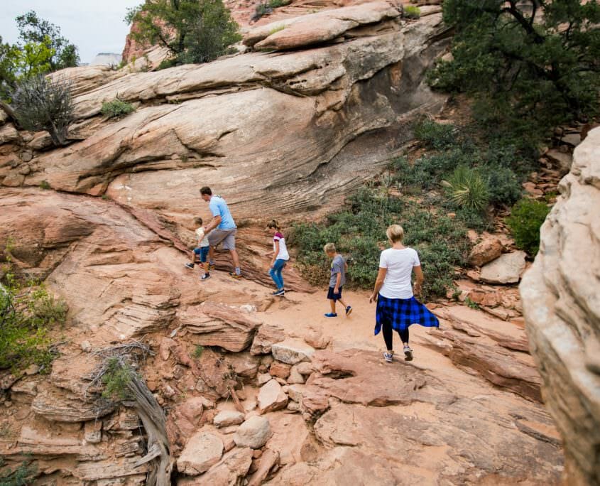 Photographer near Zion National Park